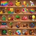 Mini Fidget Antistress Games app icon