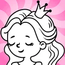 Jogo de pintura para meninas app icon