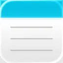 Notas - Bloco de notas simples app icon