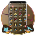 Cardboard Launcher Theme app icon