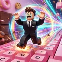 Keyboard Obby: ASMR Speed Run app icon