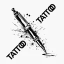 Tattoo AI esboços de tatuagens app icon