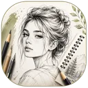 Illustration Drawing Ideas app icon