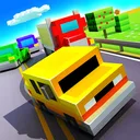 Blocky Highway: Traffic Racing app icon