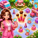 Merge 3 Makeover - Merge Games app icon