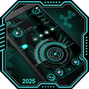 Hi-tech launcher 2025 app icon