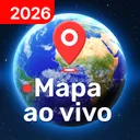 Mapa Mundi: Mapa ao Vivo 3D app icon