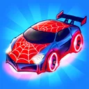 Merge Neon Car: Idle Car Merge app icon