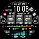 Informative Digital Weather A4 app icon