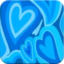 Wallpaper blue app icon