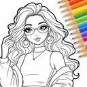 Anime Color: Jogo de Pintar app icon
