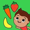 Jogos para crianças 2 5 Frutas app icon