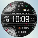 MD307 Digital watch face app icon