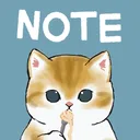 Cute Cat Notepad: mofusand app icon