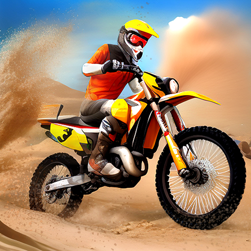 Motocross Bike Racing Game app icon
