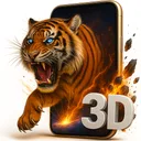 Papéis de Parede Animados 3D app icon