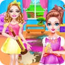 School Friends House Clean Up app icon