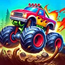 Monster Truck Kids Car Games app icon
