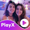 PlayX: Video Player All Format app icon