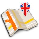 Map of London offline app icon