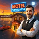 Supermarket & Motel Simulator app icon