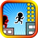 ダッシュでバトル - ジャンプで戦う棒人間のランゲーム！ app icon