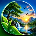 Papel de parede da natureza app icon