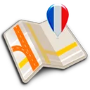 Map of Paris offline app icon