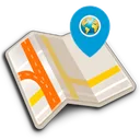 Map of Tunisia offline app icon