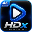 Reprodutor de vídeo HDx app icon
