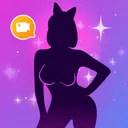 Kitty: Chat de Vídeo Ao Vivo app icon