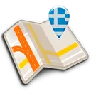 Map of Greece offline app icon