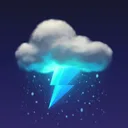 Snowflake Weather icon from 2026-08-12