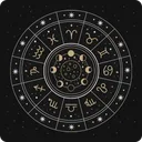 Black Horoscope app icon