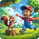 English Audio Stories for Kids app icon