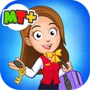 My Town Hotel Games for kids app icon