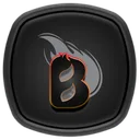 Blaze Dark Icon Pack app icon