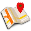 Map of Morocco offline app icon