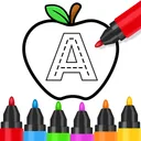 Jogos de desenho infantil app icon