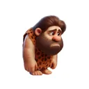 Sad Caveman Stickers app icon
