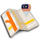 Map of Malaysia offline app icon