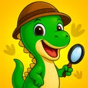 Jogo de Dino para Crianças 2-5 app icon