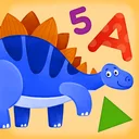 Jogos para crianças bebês Dino app icon