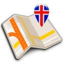 Map of Iceland offline app icon