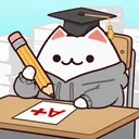 Cat School: Idle Cute Tycoon app icon