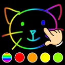 Jogos de desenho Doodle Glow app icon